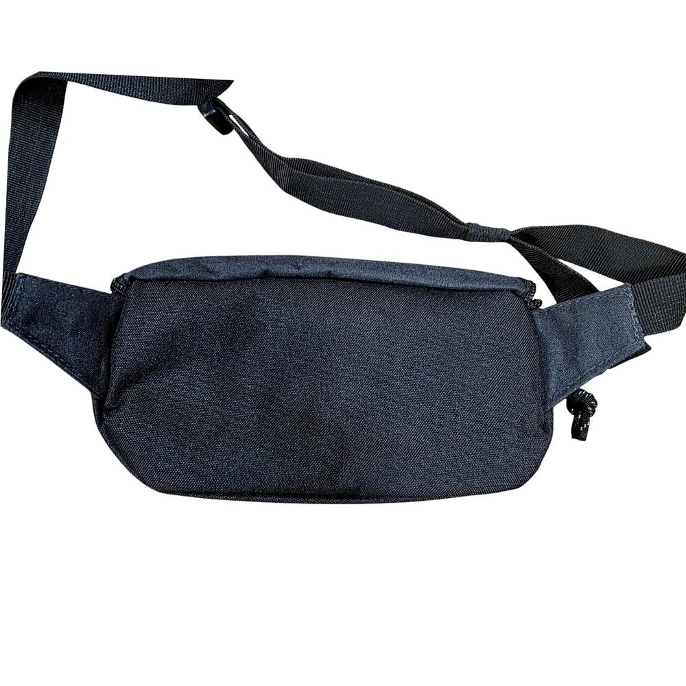 Champion Belt Bag Fanny Pack Black Zip Two-Pocket Adjustable Strap - Picture 3 of 7